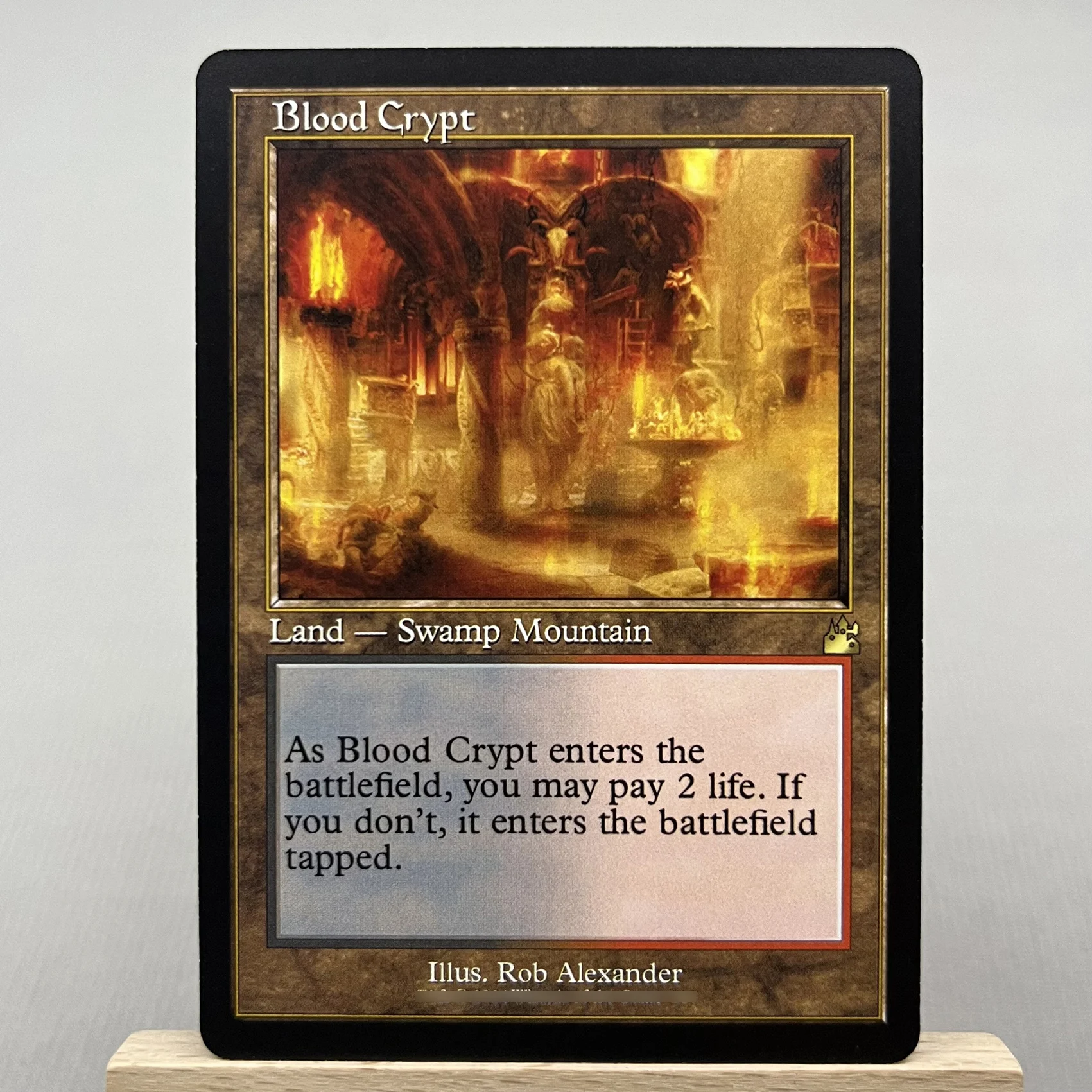 RVR HOLO3-02 TCG Cards for Home Play magical Proxy shock land RVRCrypt the Pool Godless Shrine Hallowed Fountain gather thumbnail 6