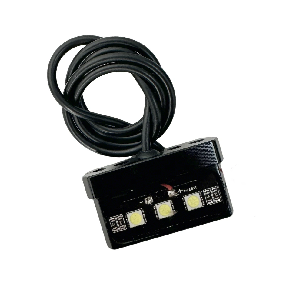 1pcs Motorcycle License Plate Light LED Mini 12V CNC Aluminum Alloy Rear Tail Motorbike Light for License Plate thumbnail 5