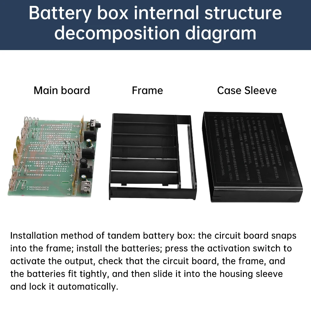 DIY 6x18650 Battery 5V USB + 9V 12V 5.5x2.1mm UPS Power Supply Box for WiFi Router Optical Modem Security Camera Without Battery thumbnail 5