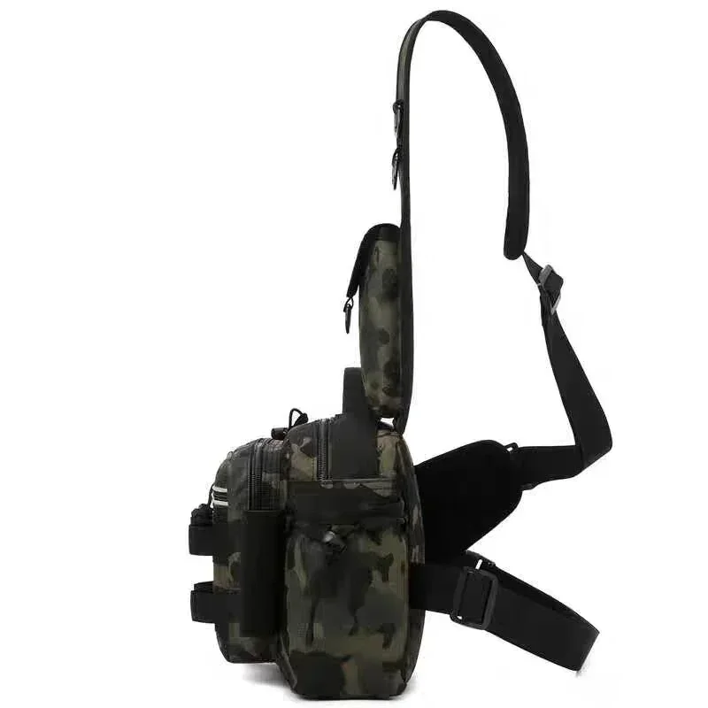 High-quality Waterproof Fishing Bag Large Capacity Lure Fishing Tackle Pack Oxford Fabric Outdoor Fishing Shoulder Bag Waist Bag thumbnail 5