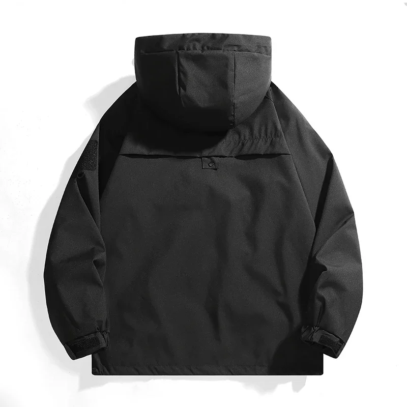Unisex Outdoor Waterproof Jacket Windbreaker Coat Autumn Breathable Fishing Camping Windproof Jackets Men Women Clothing thumbnail 3