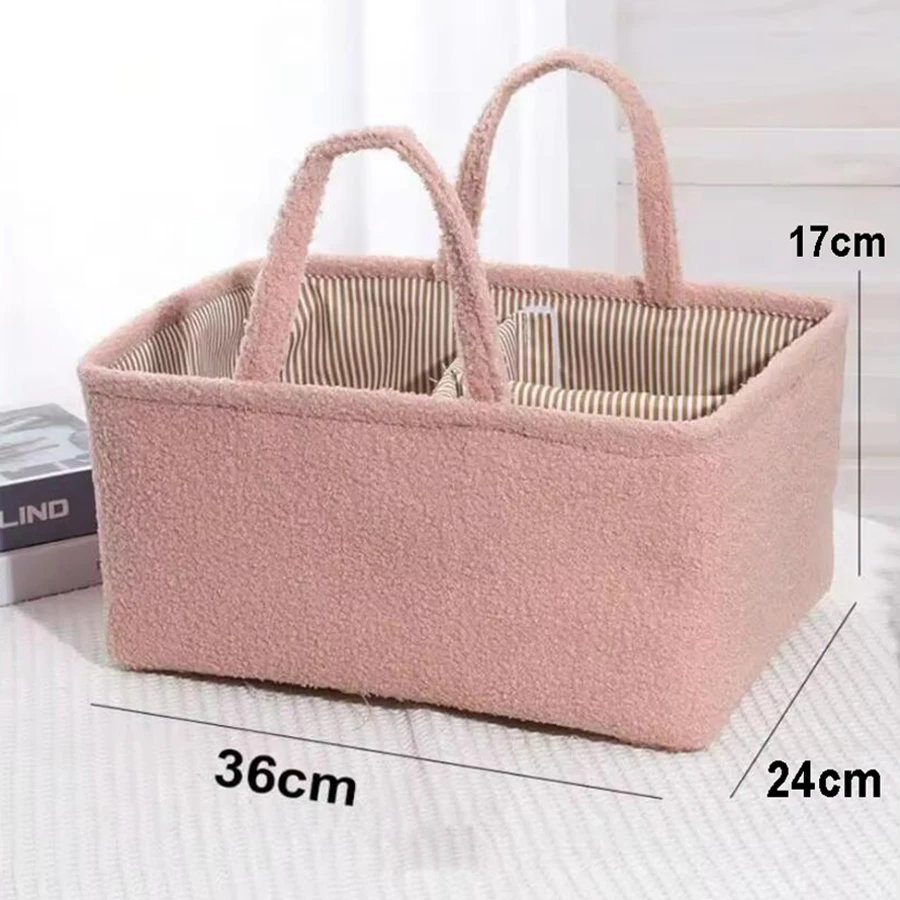 Travel Portable Mommy Bag Diaper Bag Feeding Bottle Storage Handbag Multifunctional Baby Products Organizer Basket thumbnail 6