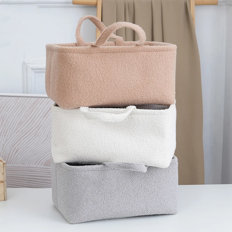 Travel Portable Mommy Bag Diaper Bag Feeding Bottle Storage Handbag Multifunctional Baby Products Organizer Basket thumbnail 3