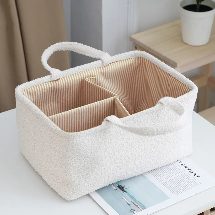 Travel Portable Mommy Bag Diaper Bag Feeding Bottle Storage Handbag Multifunctional Baby Products Organizer Basket thumbnail 2