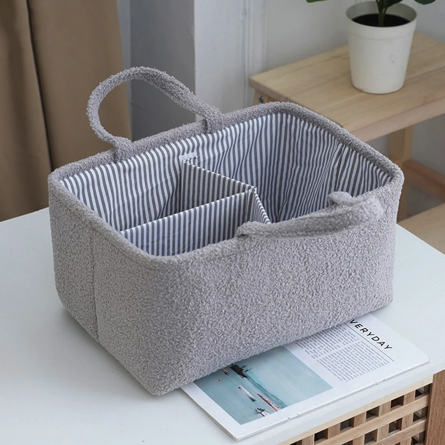 Travel Portable Mommy Bag Diaper Bag Feeding Bottle Storage Handbag Multifunctional Baby Products Organizer Basket thumbnail 4