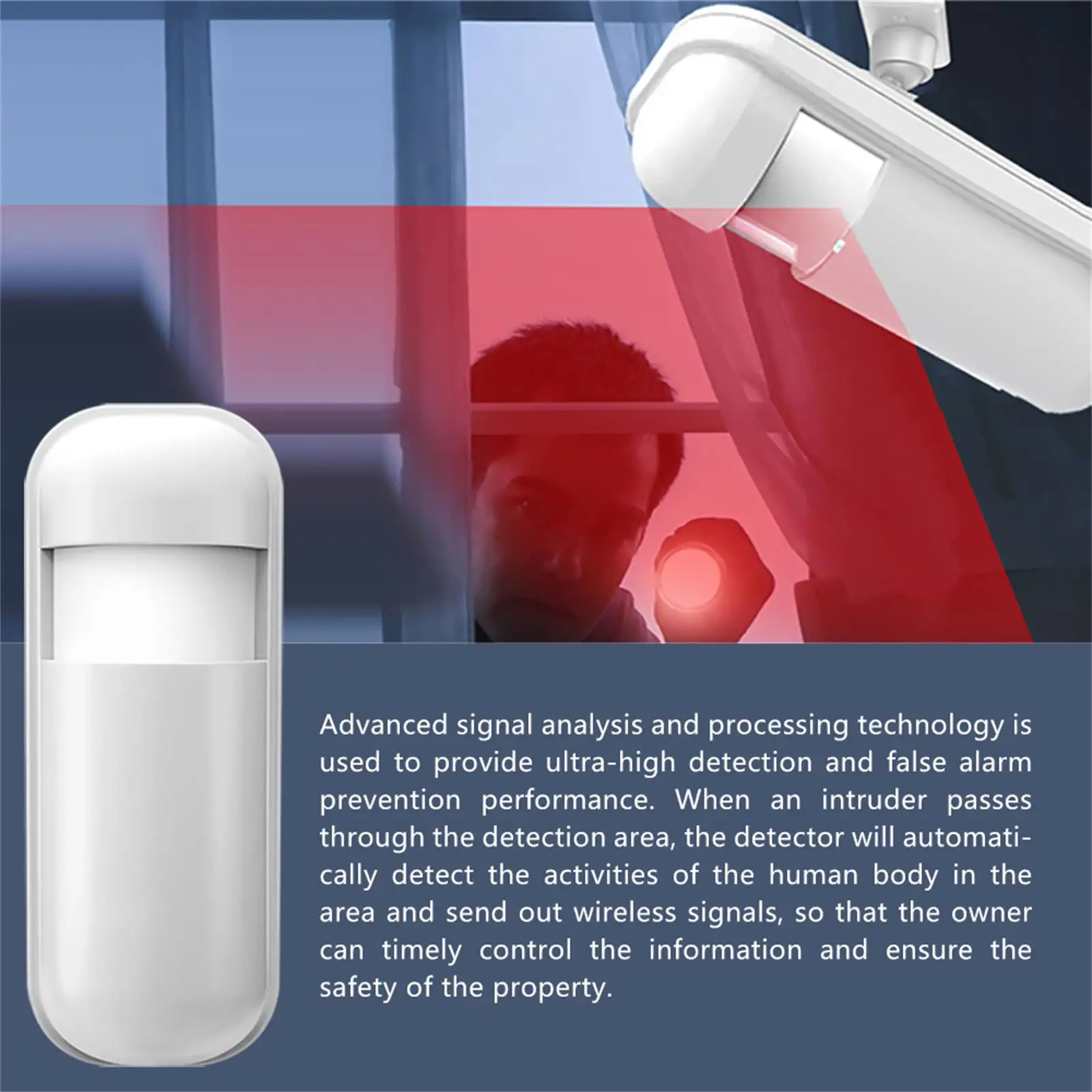 Burglar Home Security System Alarm System Accessories PIR Detector Doors Detectors Outdoor Solar Alarm 433Mhz GSM Wireless thumbnail 4