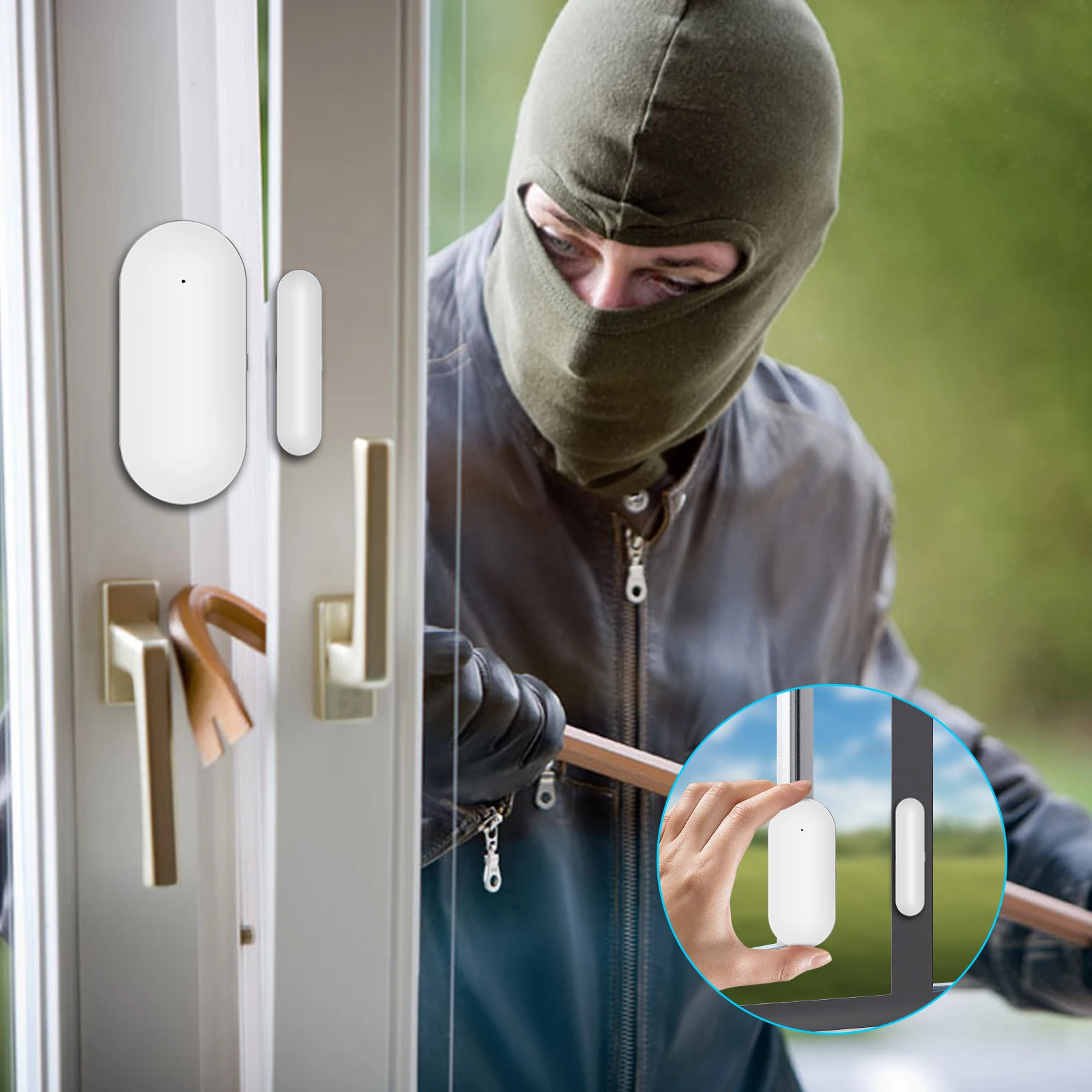 Burglar Home Security System Alarm System Accessories PIR Detector Doors Detectors Outdoor Solar Alarm 433Mhz GSM Wireless thumbnail 5