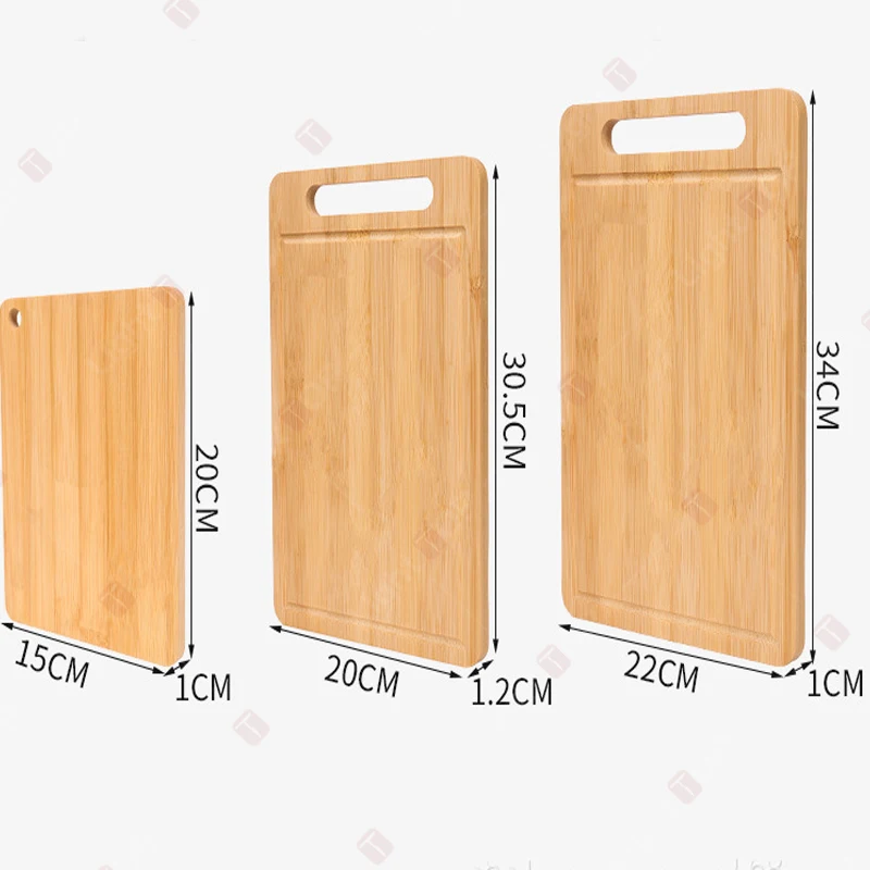Kitchen Wooden Chopping Boards Cutting Board Double-sided Available Thick Wooden Boards Perfect for Kitchen And Dining Room thumbnail 6