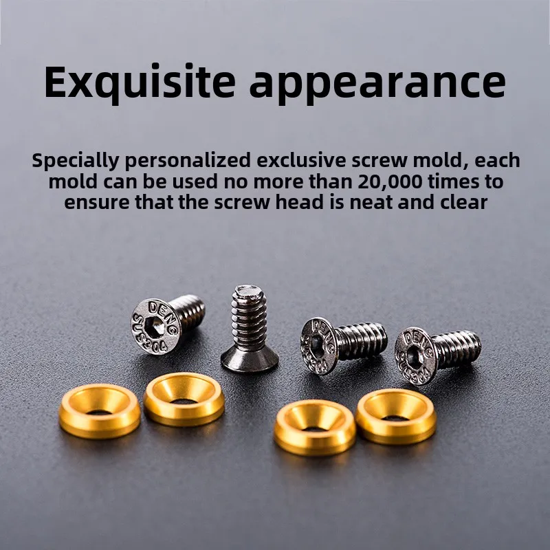 5pcs M3 6#32 6MM 8MM Screw Computer PC Case Beautification Screws for Motherboard Power Supply Graphics Card Radiator Hard Drive thumbnail 6