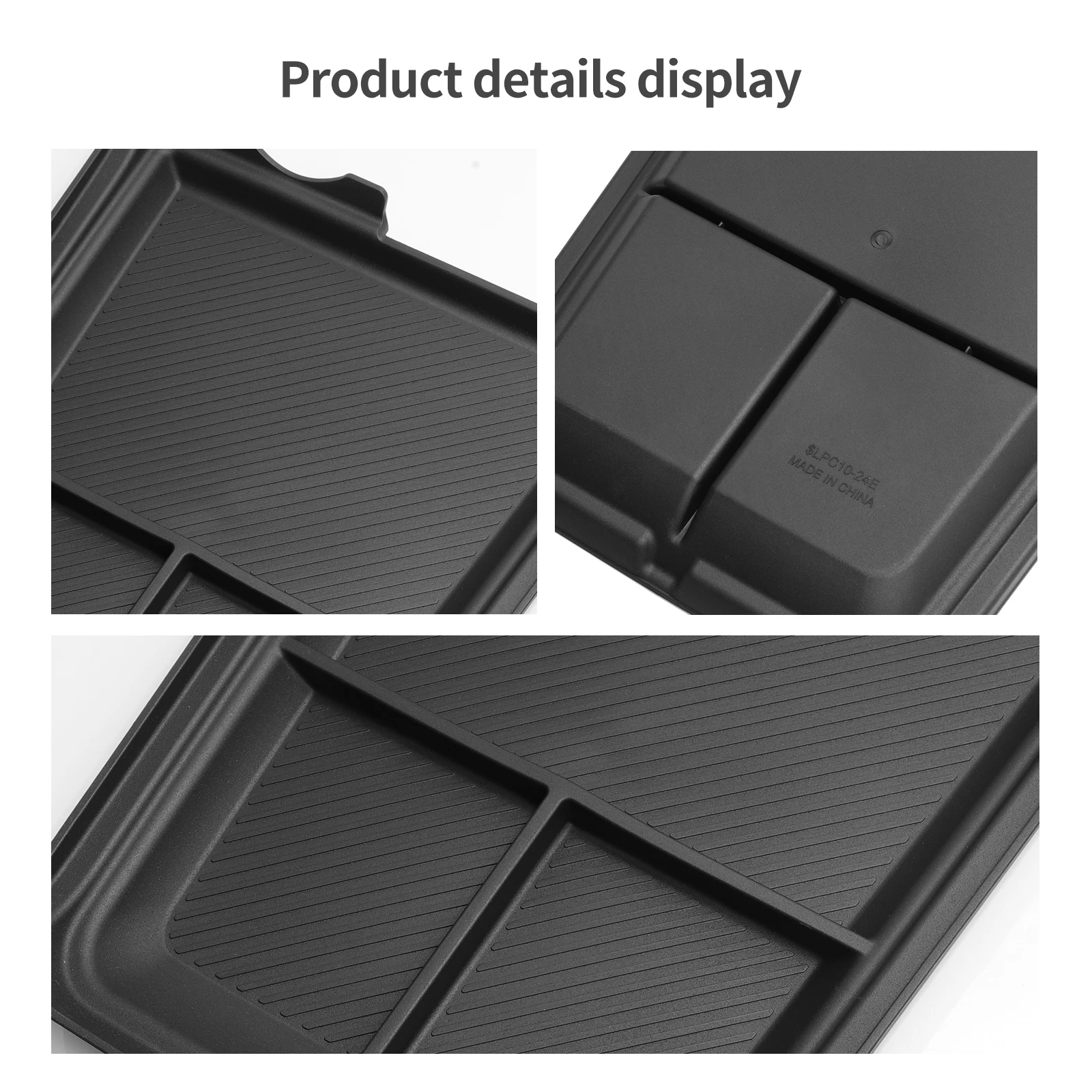 for Leapmotor C10 2024 2025 Center Console Lower Storage Box Car Interior Accessories Storage Tray Organizer Case thumbnail 3