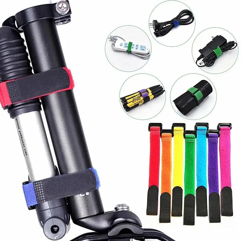 Fishing Rod Tie Holder Strap Suspender Fastener Hook Loop Ties Belt Fishing Rod Strapping Wrap Band Outdoor Fish Tool thumbnail 2