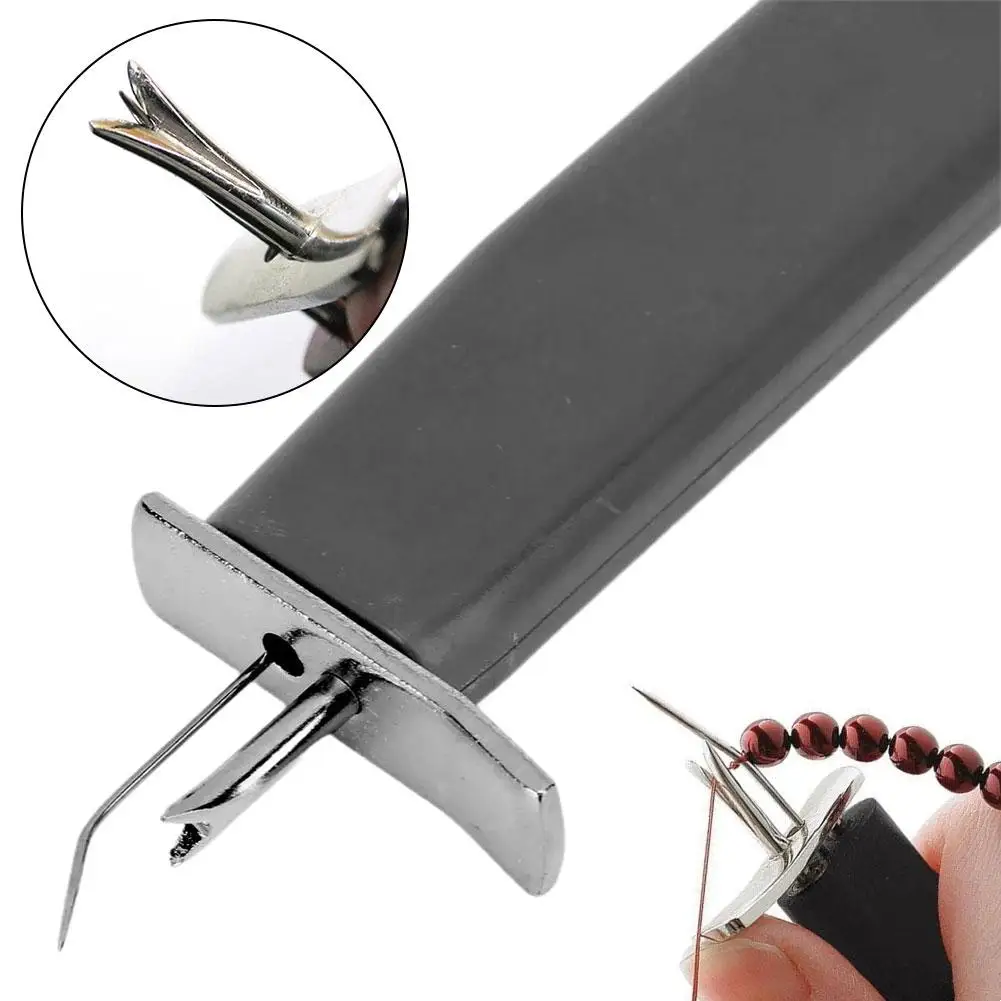 Decorative Safety Knots For DIY Jewelry Pearl Beading Tool Bead Knotting Craft Jewelry Bracelet Helper Tool Silk Thread T3B7 thumbnail 3