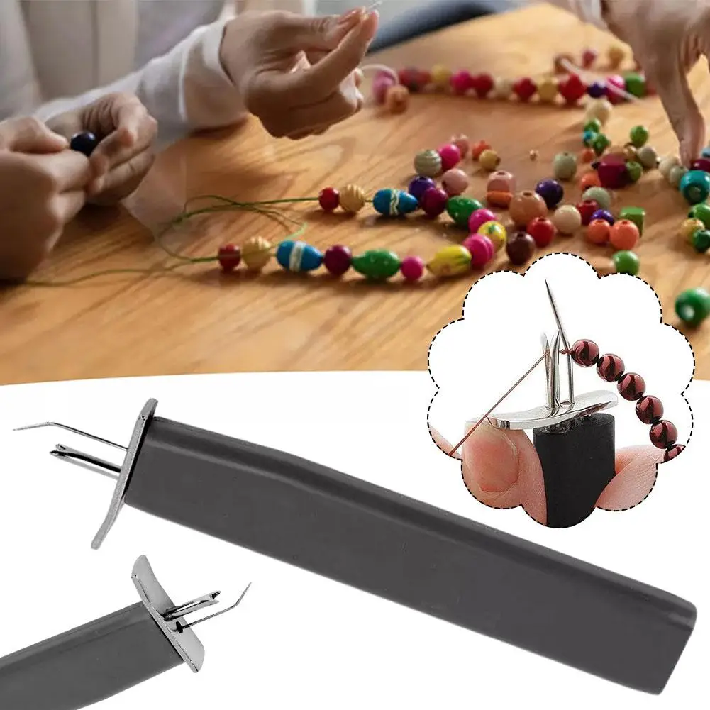 Decorative Safety Knots For DIY Jewelry Pearl Beading Tool Bead Knotting Craft Jewelry Bracelet Helper Tool Silk Thread T3B7 thumbnail 4