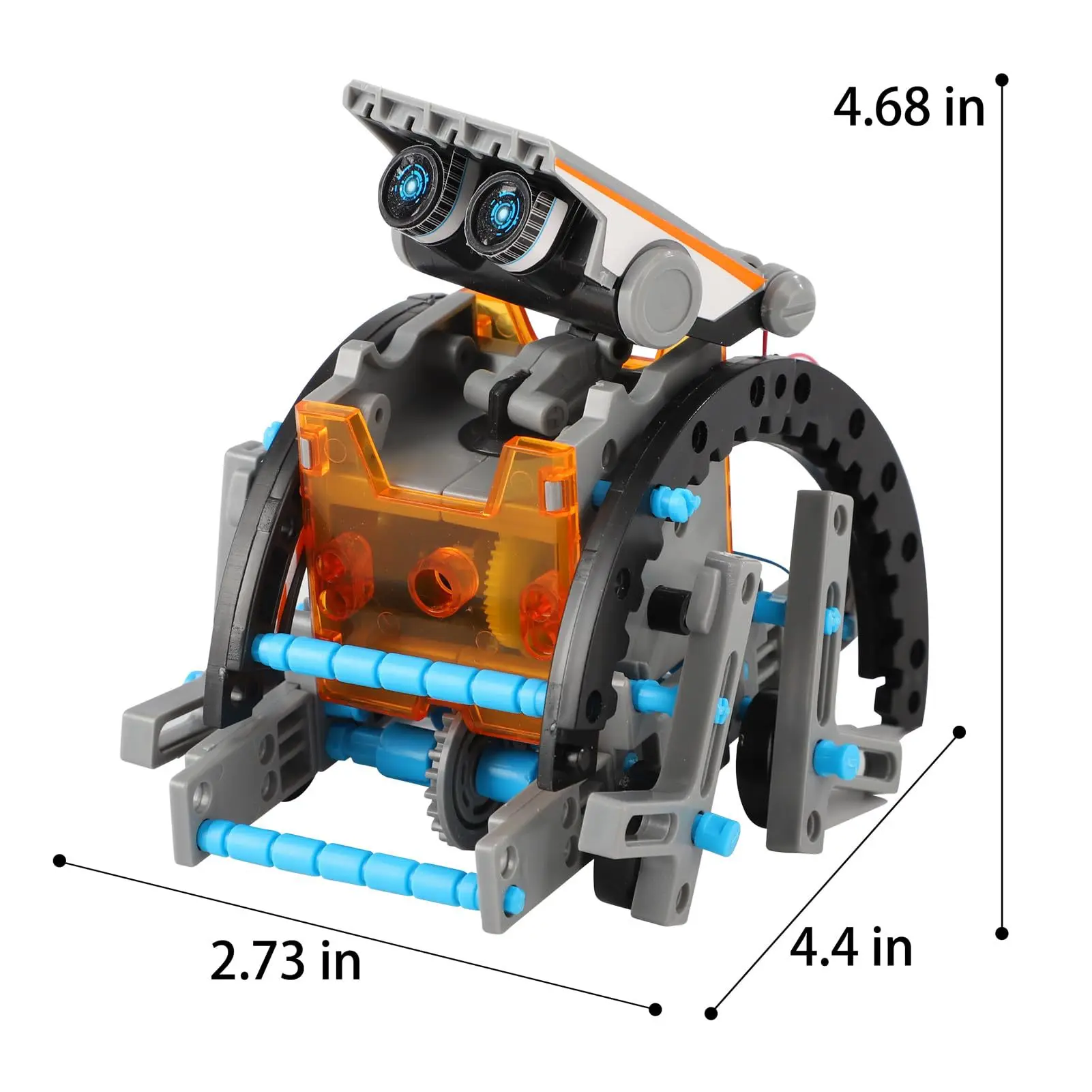 Scientific Experiment 12 in 1 Solar Robot Lunar Exploration Fleet Children's Indoor Interactive Model Assembly Toy thumbnail 2