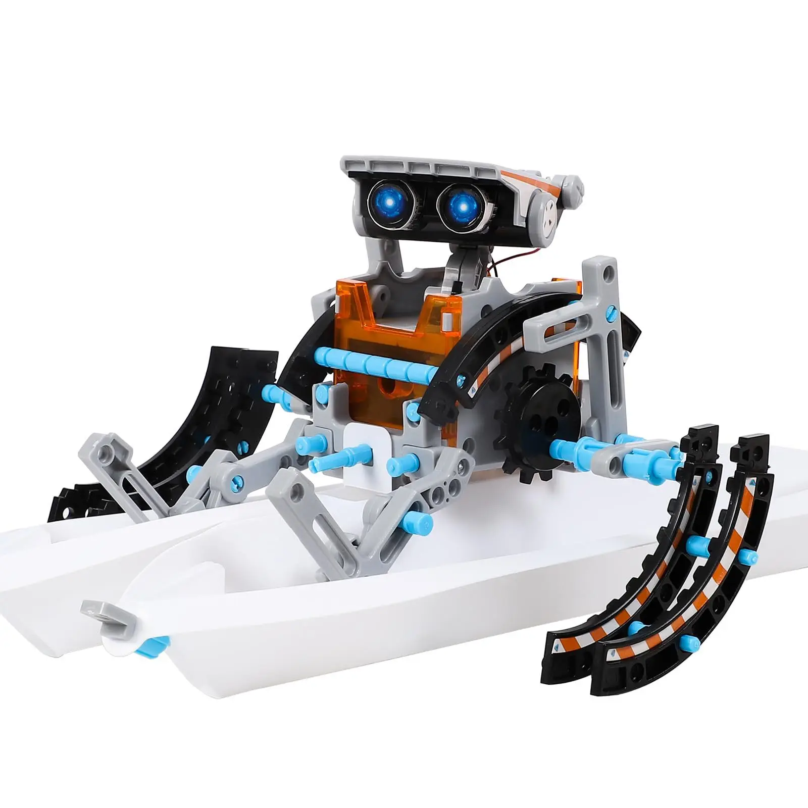 Scientific Experiment 12 in 1 Solar Robot Lunar Exploration Fleet Children's Indoor Interactive Model Assembly Toy thumbnail 4
