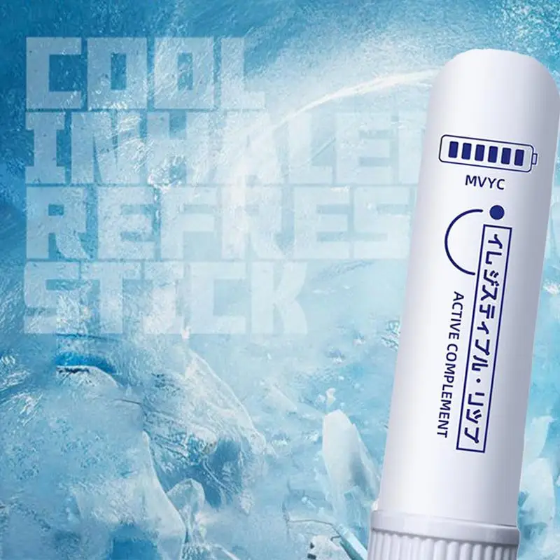 Peppermint Oil Sobering Refreshing Energy Stick Eucalyptus Oil Nasal Inhaler Sober Stick Driving Anti-drowsiness Cool Nasal thumbnail 5