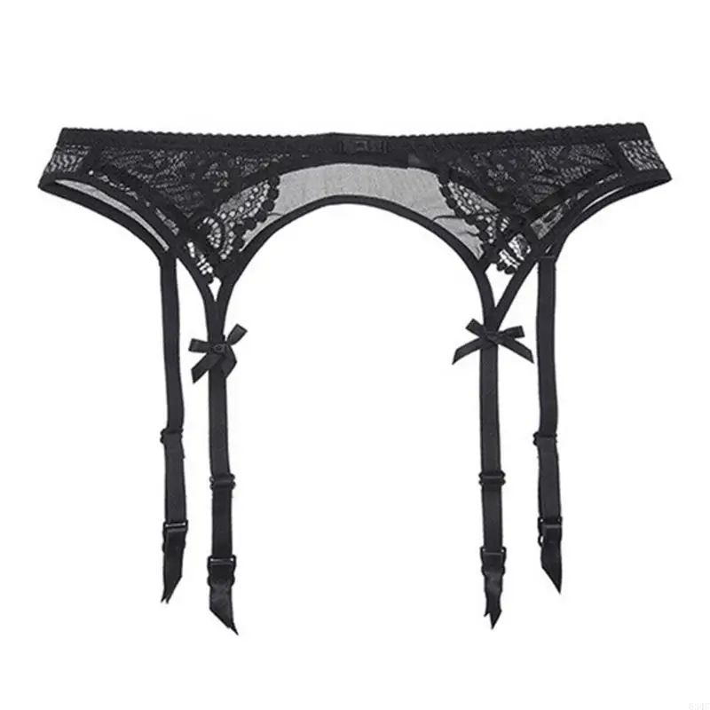 634C Simplicity Sexy Suspender Garter Belt for Thigh High Stockings with 4 Straps thumbnail 4