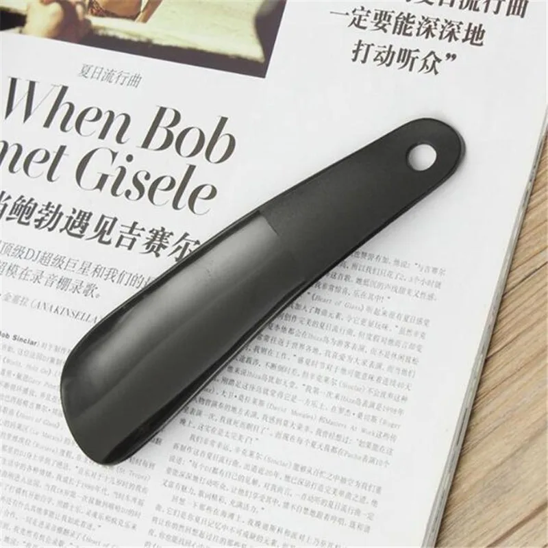 1PCS 4PCS 16cm Shoe Horns Professional Black Plastick Shoe Horn Spoon Shape Shoehorn Shoe Lifter Flexible Sturdy Slip thumbnail 4