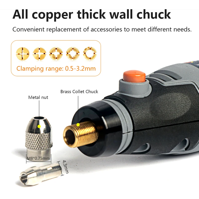 USB Cordless Drill DIY Mini Rotary Tool Woodworking Engraving Pen Wireless Electric Drill With 24PCS Accessory 3 Styles Choose thumbnail 5