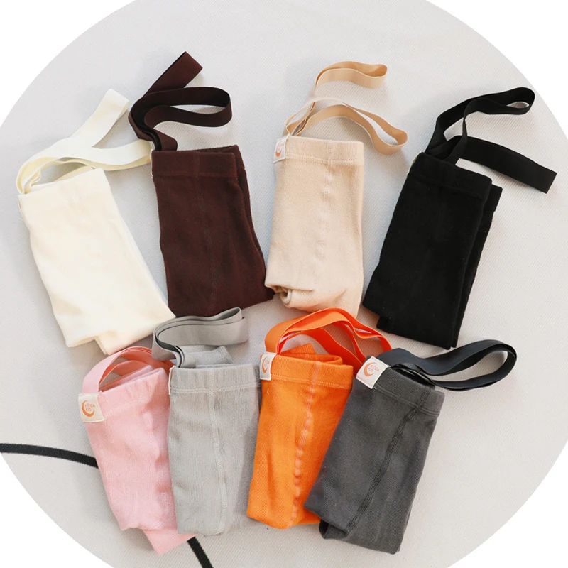 Infant Baby Boys Girls Strap Pants Kids High Waist Bandage Cross Straped Leggings for Toddler Suspender Stocking Baby Tights thumbnail 4