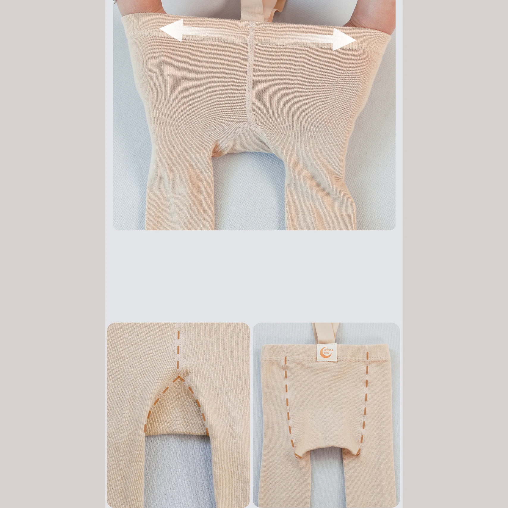 Infant Baby Boys Girls Strap Pants Kids High Waist Bandage Cross Straped Leggings for Toddler Suspender Stocking Baby Tights thumbnail 5