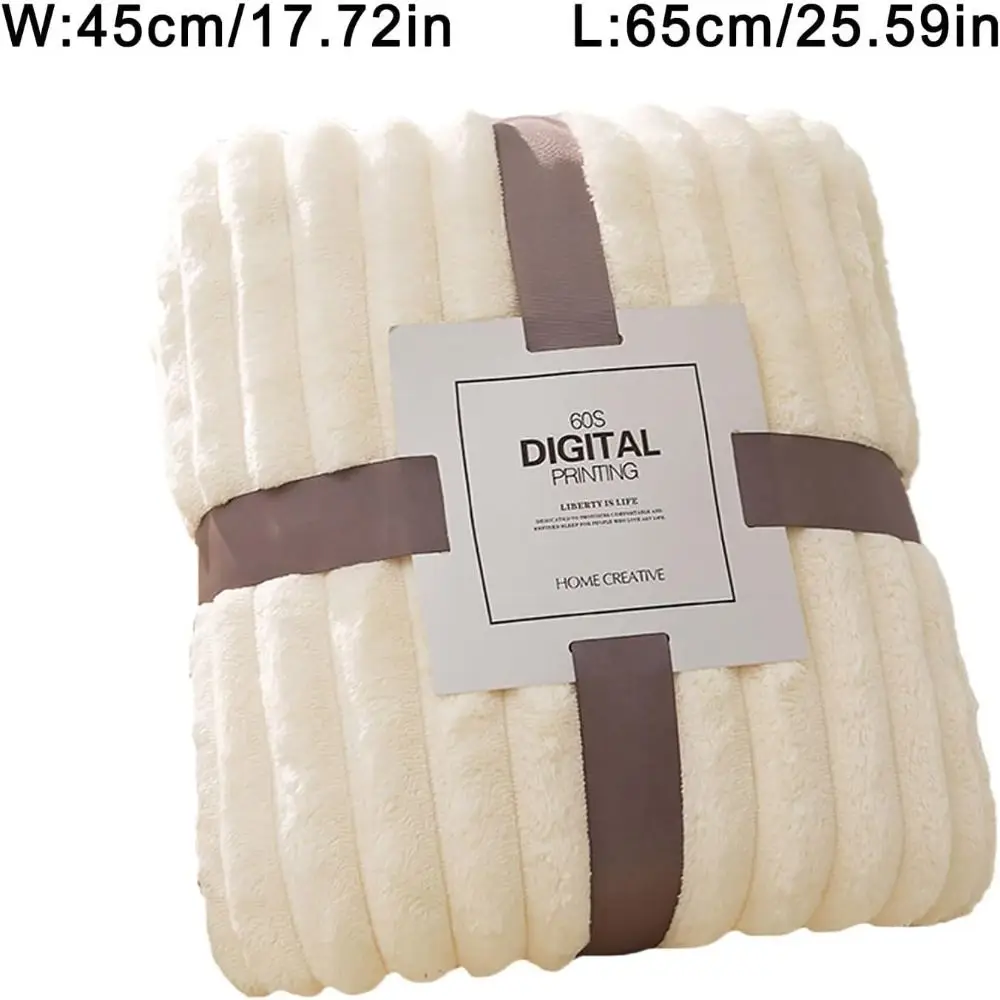 Ultra Soft Fleece Bed Throw Blankets for Lunch Rest Double Sided Warm Blanket Skin-Friendly Warm Conditioning Quilt Breathable thumbnail 6