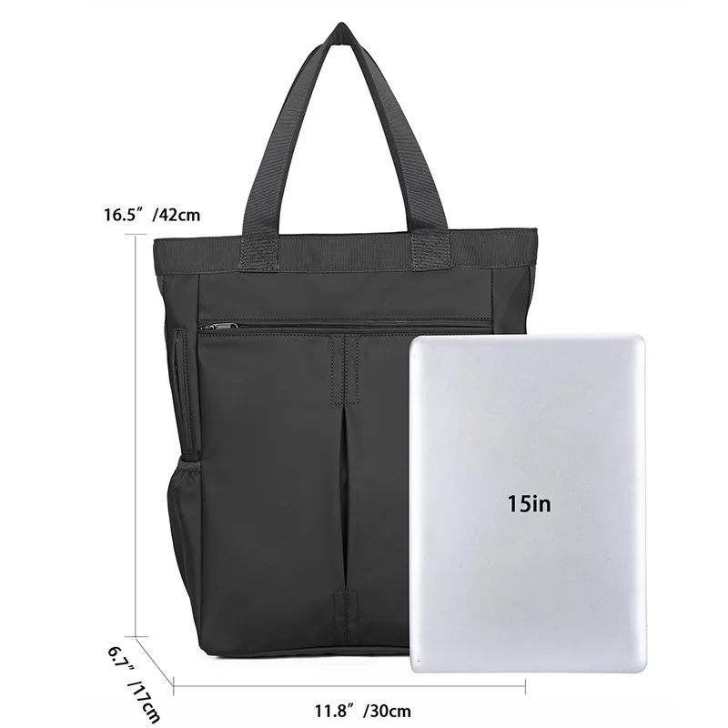 Practical Men's Shoulder Bag, Large Capacity Stylish Business Crossbody Bag, Lightweight Waterproof Bag for Daily Commute thumbnail 3