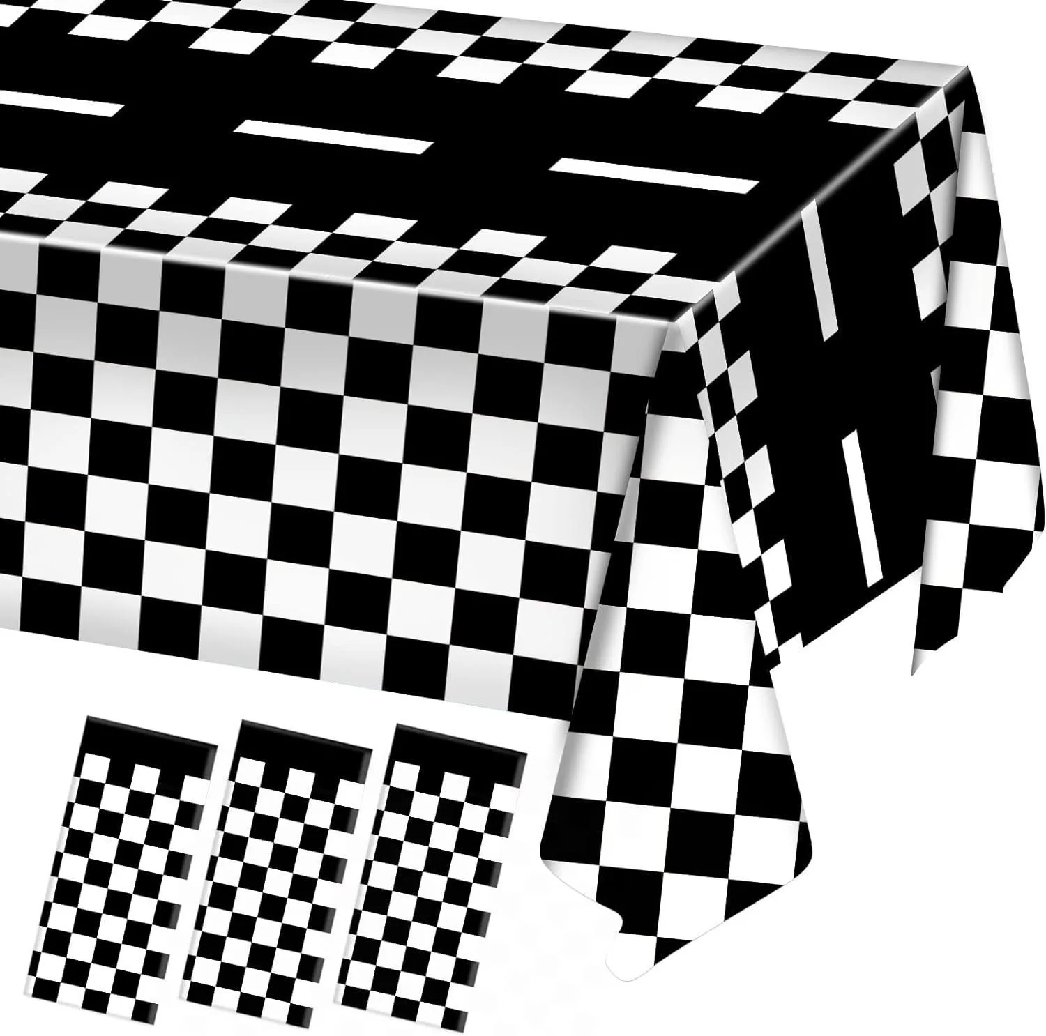 Racing Car Birthday Decoration Tableware Race Car Party Balloons Cups Plates Napkins Tablecloth Kit Backdrop Decor Supplies Set thumbnail 6