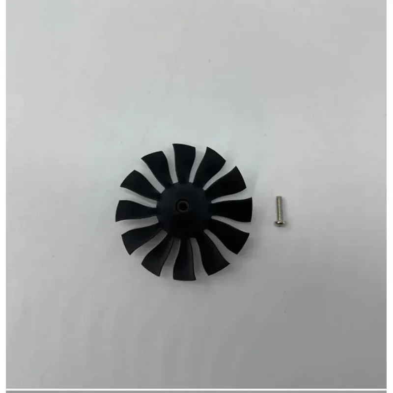 Xfly Model 40mm 12 Blade EDF Ducted Fan 3/4 Power Unit System with 4S 1413-kv5000 External Brushless Motor for RC Jet Aircraft thumbnail 6