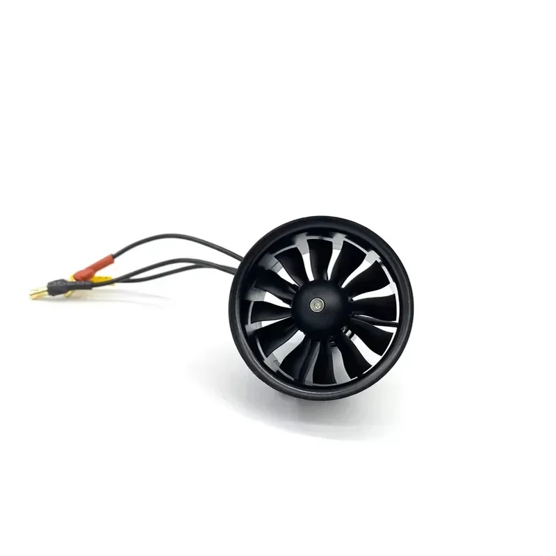 Xfly Model 40mm 12 Blade EDF Ducted Fan 3/4 Power Unit System with 4S 1413-kv5000 External Brushless Motor for RC Jet Aircraft thumbnail 4