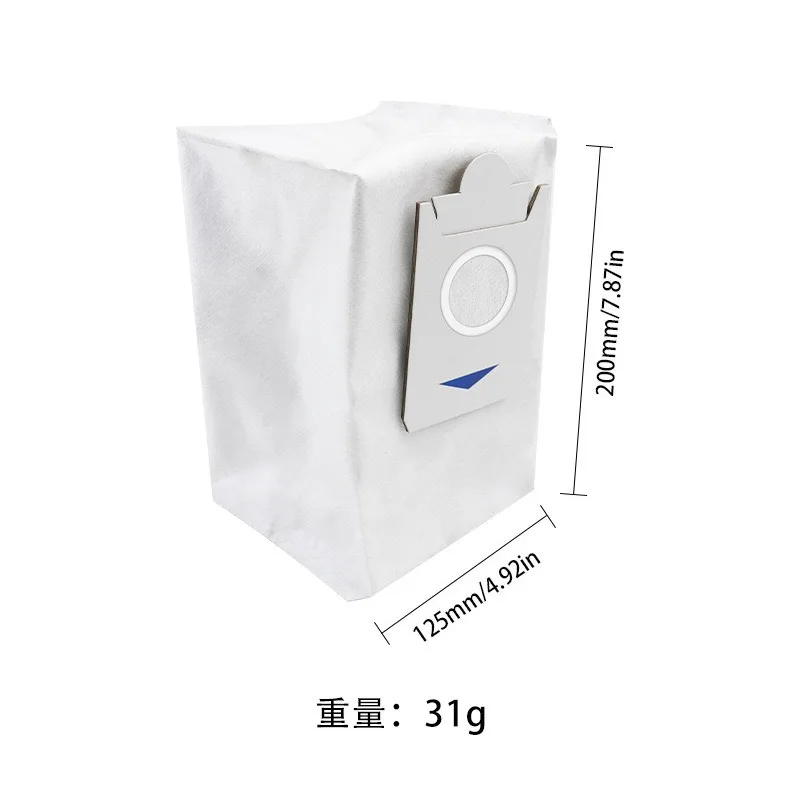 Ecovacs X5 OMNI / X5 PRO OMNI Robot Vaccum Replacement Parts Dust Bag Main Side Brush Filter Mop Accessories thumbnail 5