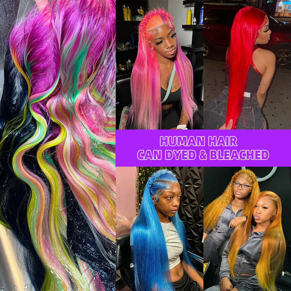 Pretty Diary 613 13x6 HD Lace Frontal Wig Brazilian Colored Honey Blonde Bone Straight Lace Front Human Hair Wigs High Density thumbnail 6