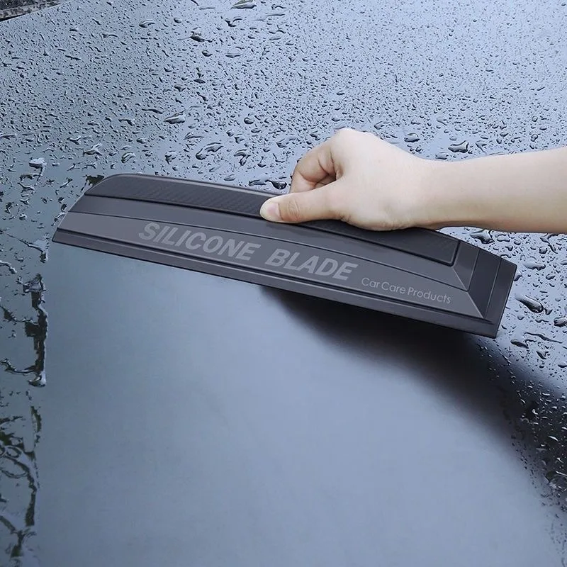 Soft Silicone Handy Squeegee Non-Scratch No Noise No Damage Paint Car Wrap Tools Supplies for Water Window Wiper Drying Blade thumbnail 4