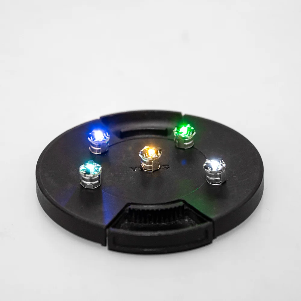 3pcs Mini Magnetic Control Led Lamp Wireless Light Diy Model Making Toys for Robots/Airplane Model/Cars/Diorama with Batteries thumbnail 3