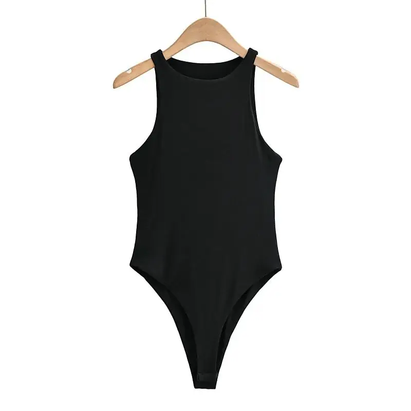 Summer Women Clothing New Elegant Jumper Body Slim Jumpsuit Romper Girl Bodysuit Brand Suit Clothes Casual All-match Catsuit Top thumbnail 6
