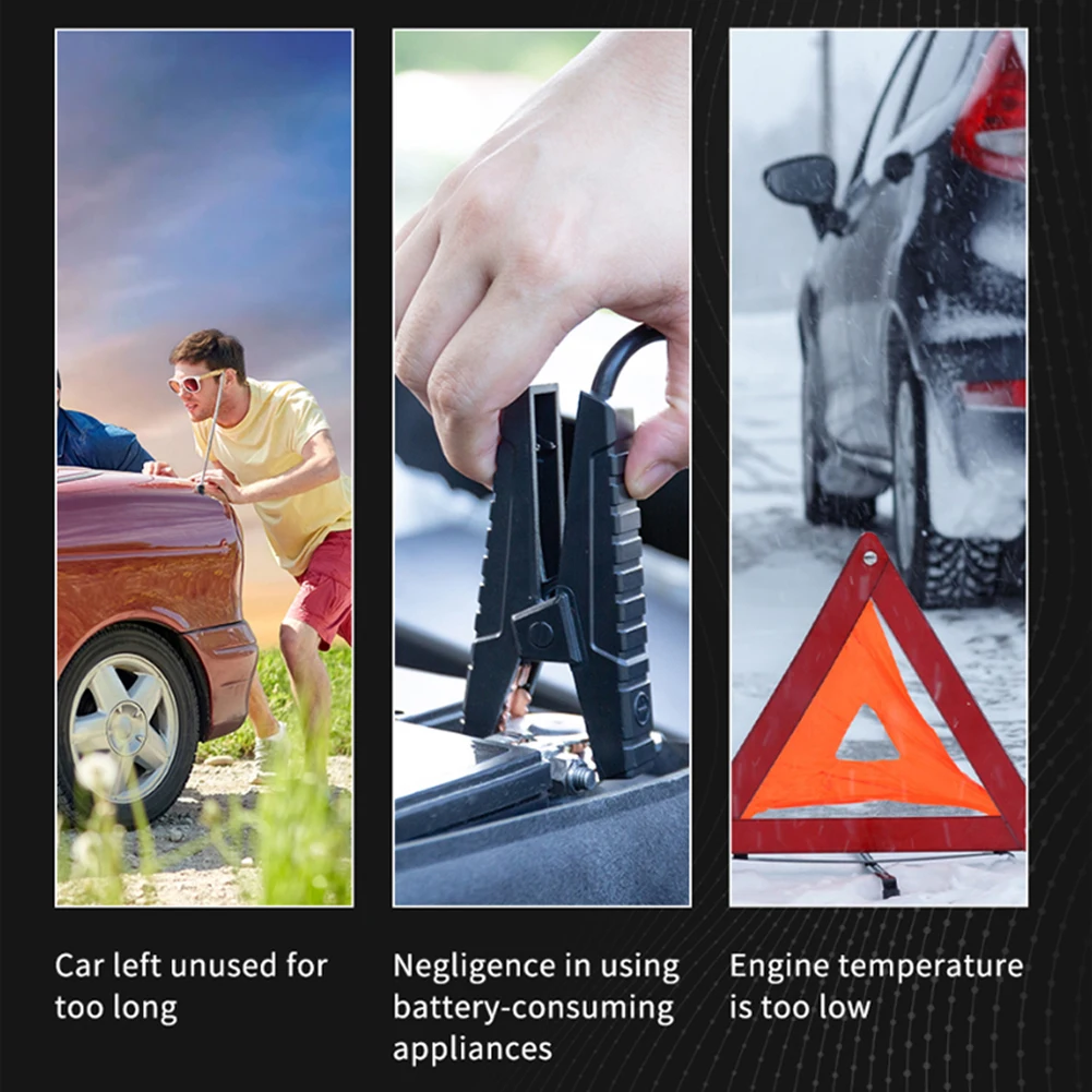 Car Jump Starter 12V 800A Power Bank 26800mAh for Emergency Battery Booster Portable Charger Auto Starting Device Accessary thumbnail 4
