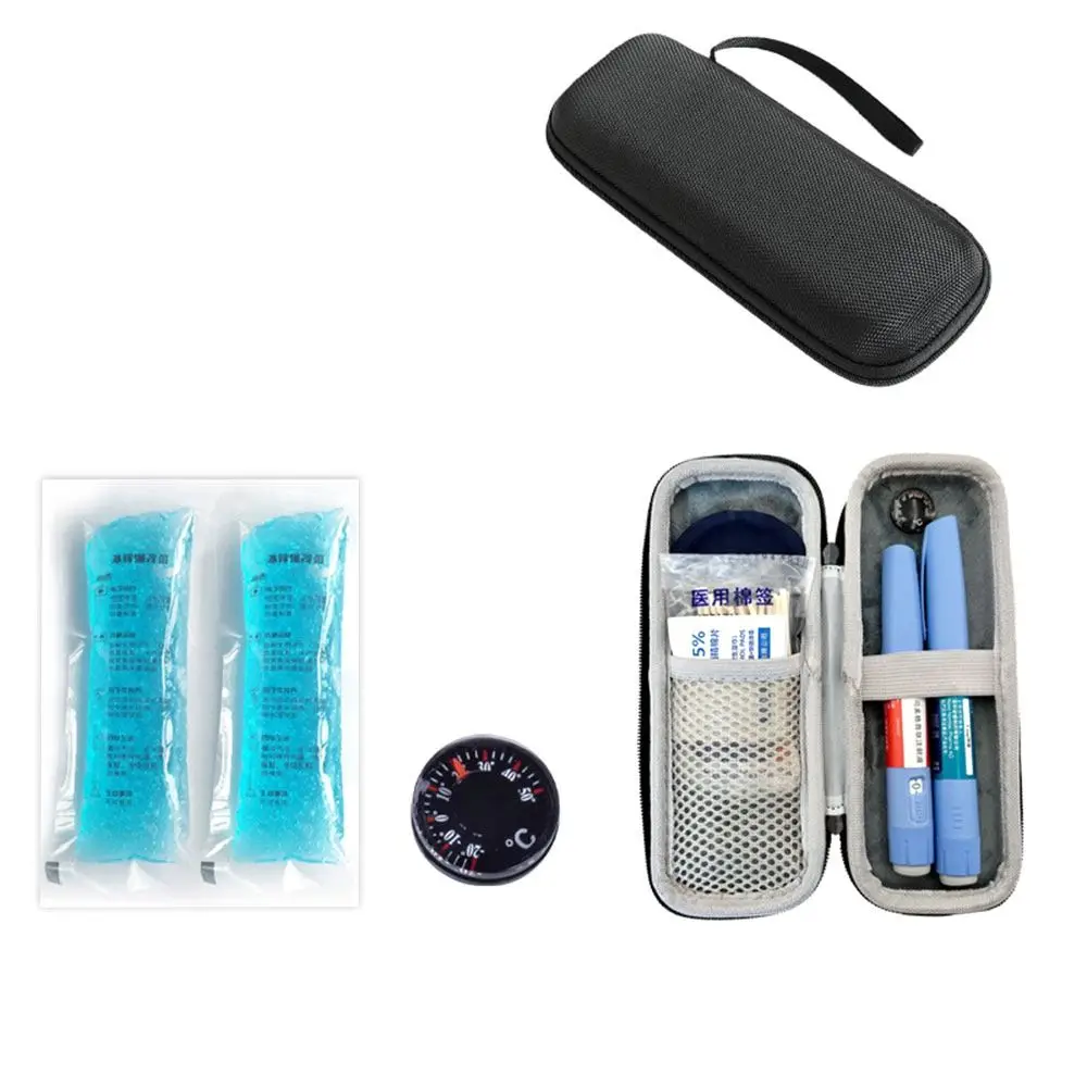 Waterproof Insulin Cooling Bag Portable EVA Thermal Insulated Insulin Cooler with Gel Pen Bag Diabetics thumbnail 4
