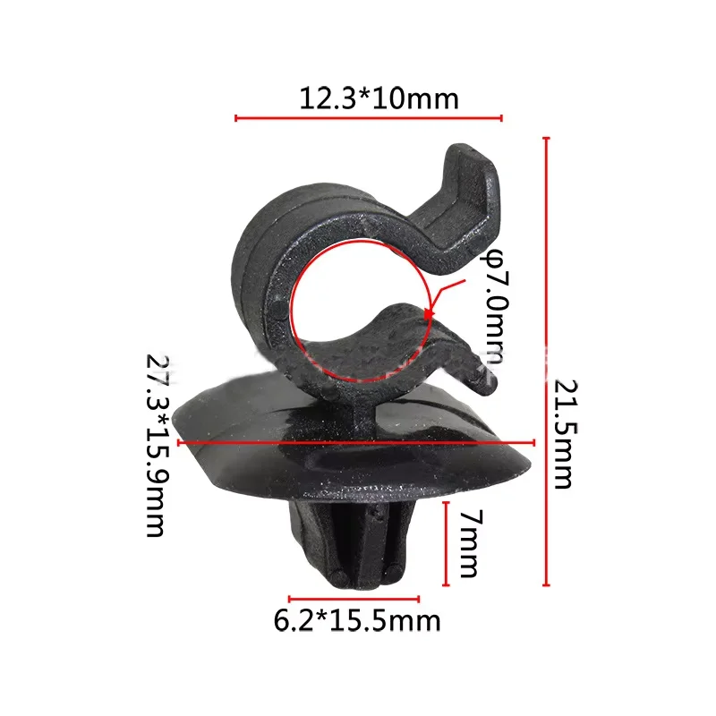 For Citroen Berlingo C2 C3 C4 C5 AX Berlingo B9 Eurovans Saxo Peugeot 1007 106 Vauxhall Vivaro Hood Rod Bonnet Support Clips thumbnail 2