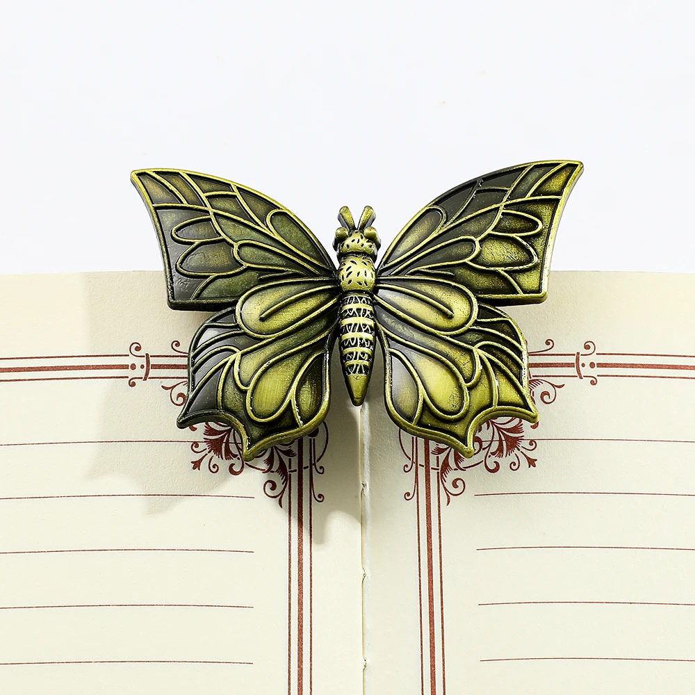 Butterflies, dragonfly bookmarks, exclusive gifts for fiction fans and page decorations for reading enthusiasts thumbnail 4