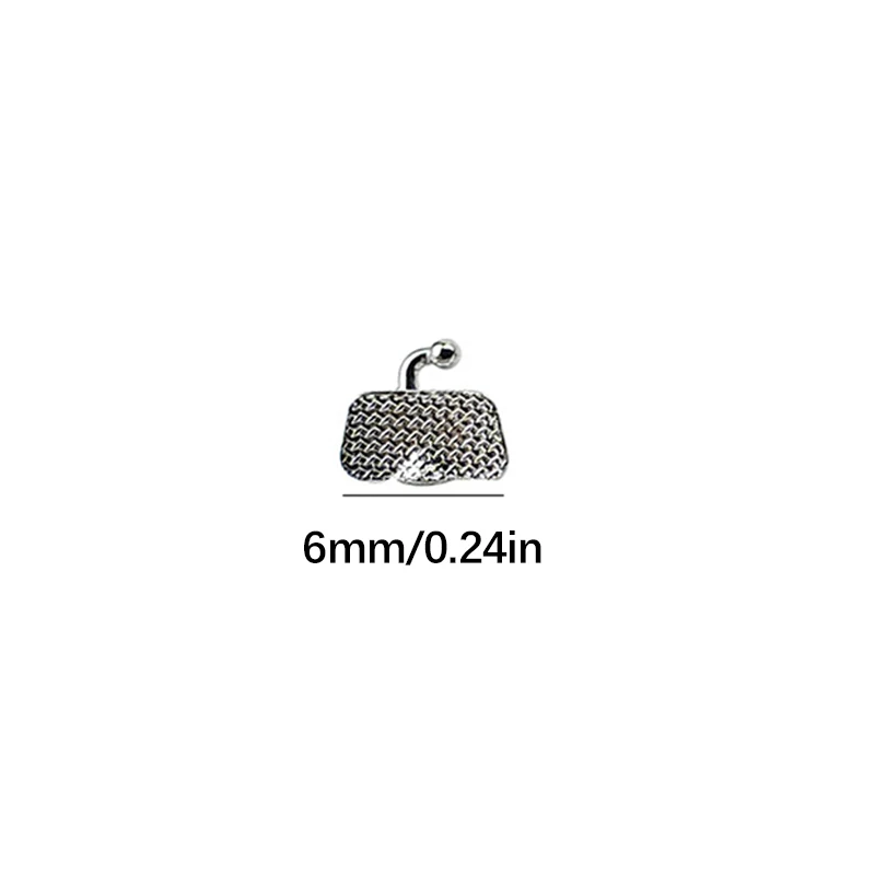Dental Orthodontic Buccal Tubes for 1st Molar Teeth Bondable Monoblock Non-Convertible Single Roth MBT 0.022 80PCS/200PCS thumbnail 3