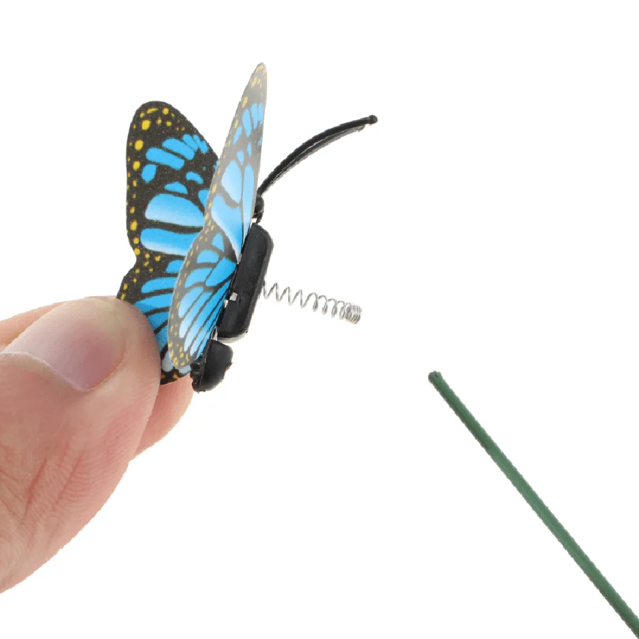 10pcs 3D artificial butterfly indoor flower basket vase outdoor courtyard garden party wreath decoration thumbnail 6