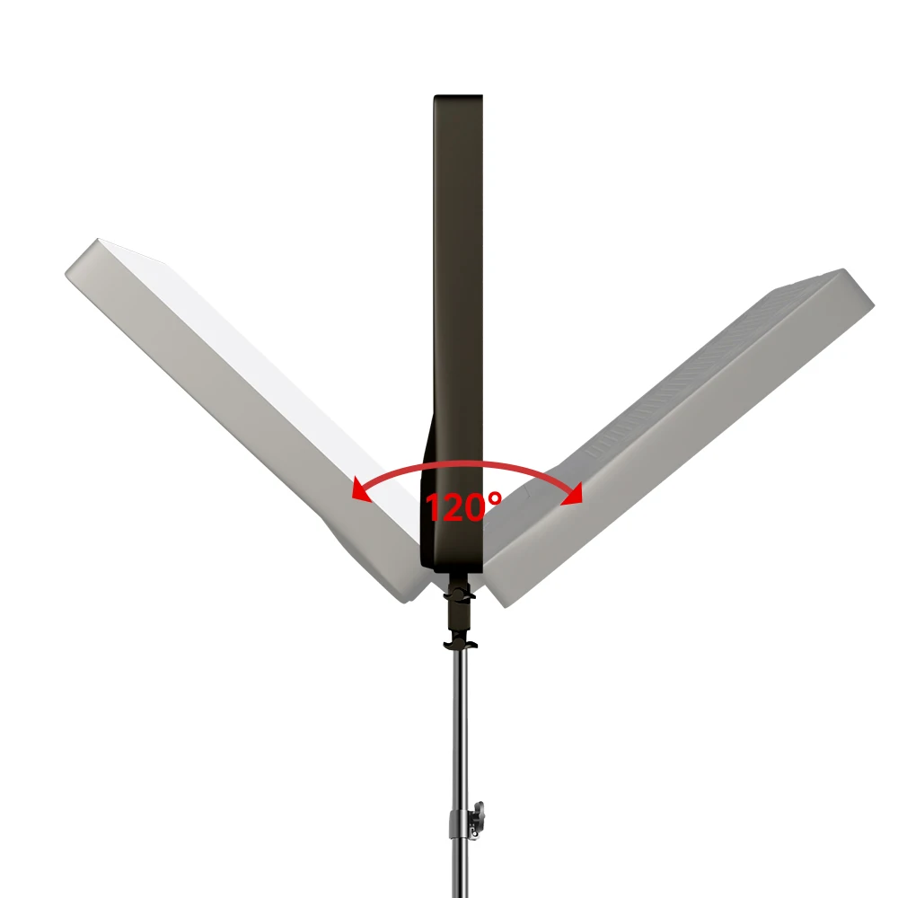 SH 24inch Led Panel Video Photography Flat Light Professional Studio Fill Light for Tiktok Youtube Photographic Lighting thumbnail 5