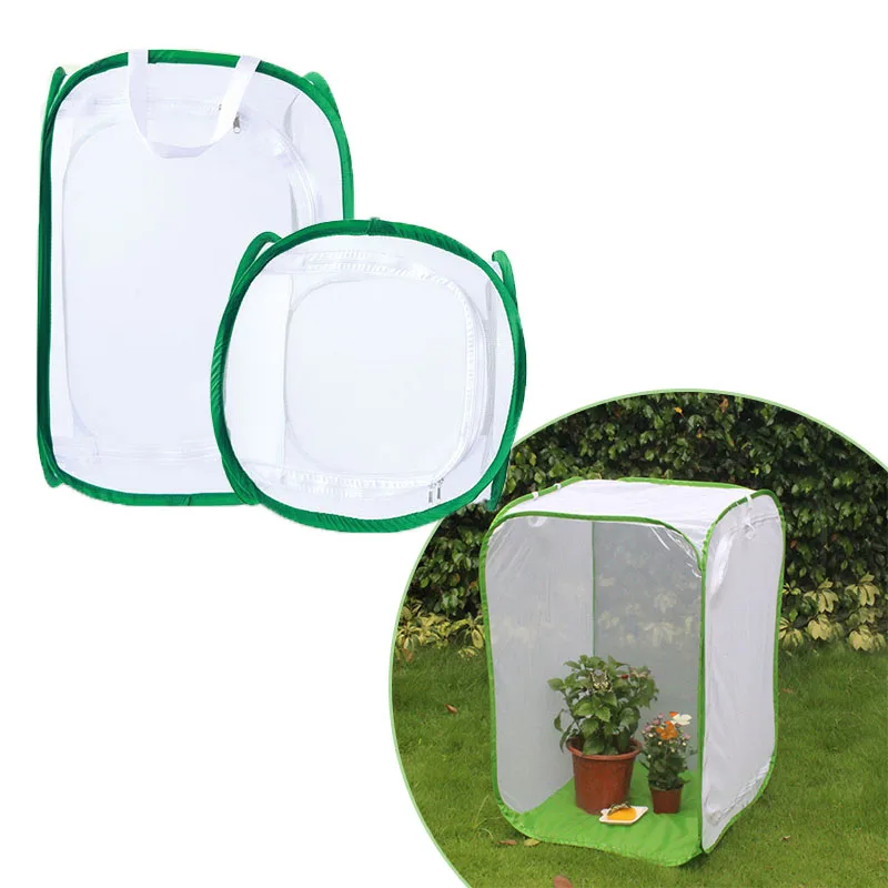 Collapsible Insect Cage Mesh Habitat Bird Butterfly Mantis Stick Grid Breeding Cricket Net Cloth Farm Cocoon Silkworm Hatch Cage