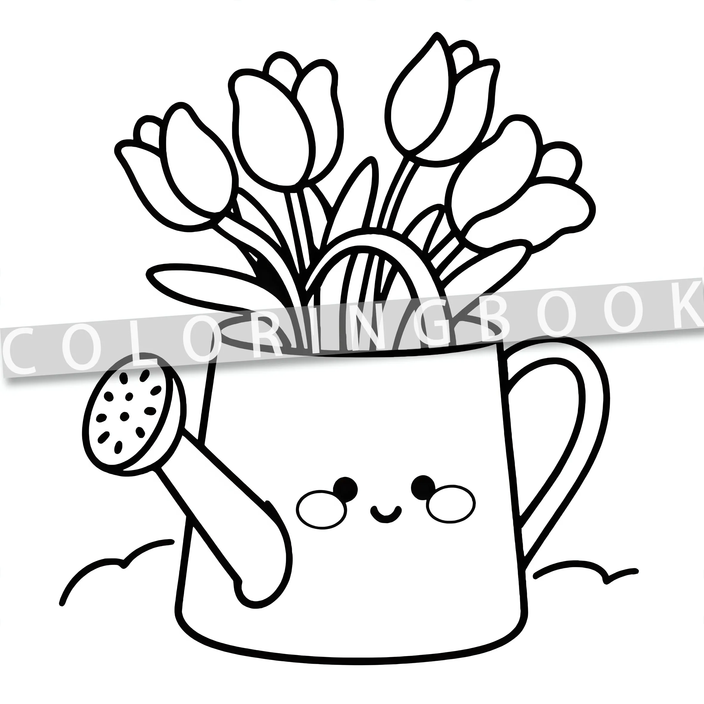 CUTE & Bold-easy Patterns Coloring Book for Adults Cute Drawing Book Perfect Gift for Party and Birthday thumbnail 5