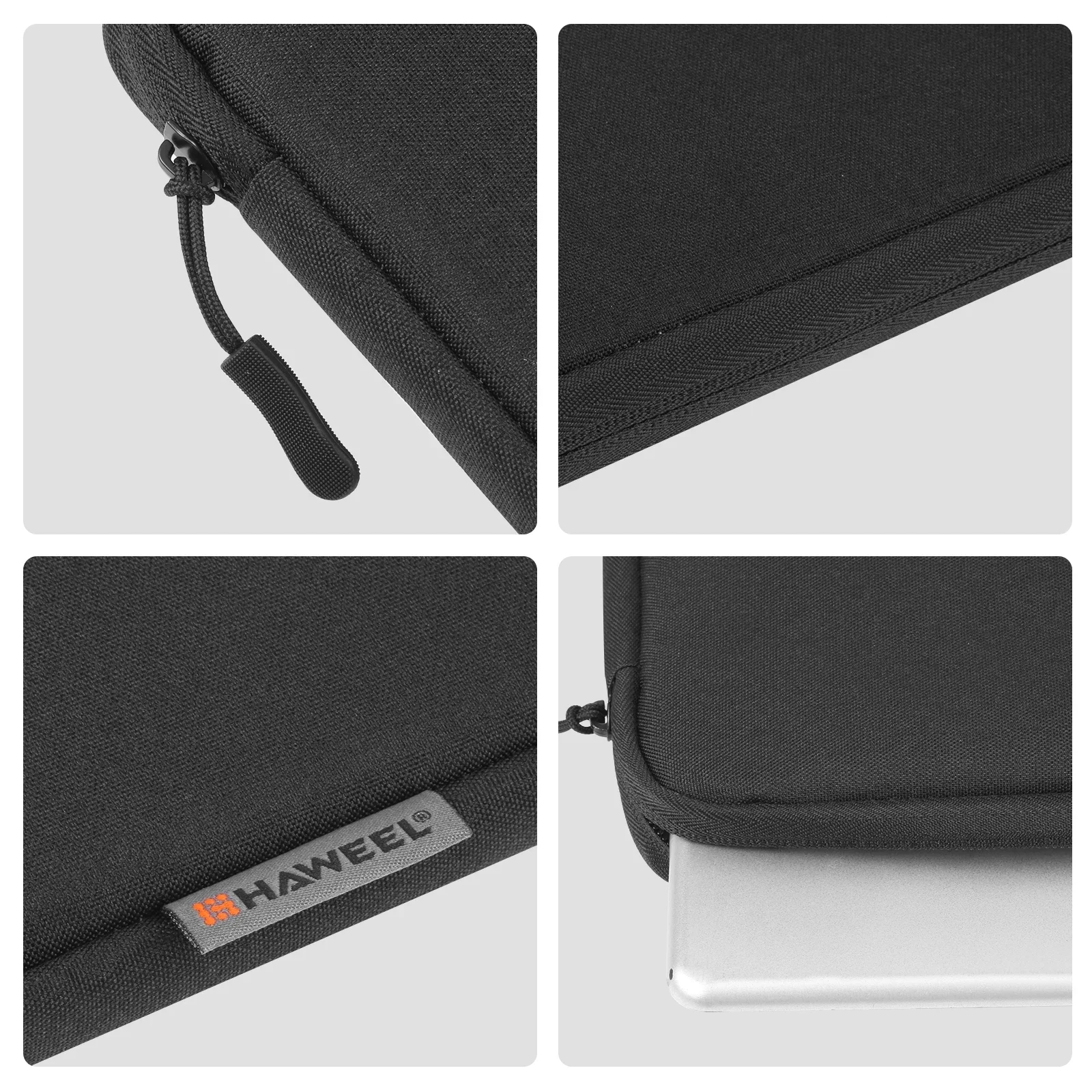 funda tableta bag 16 15 13 inch laptop briefcase cover with zipper suitable for 15-16.7 14-15 12.5-13.5 inch laptop bags thumbnail 2