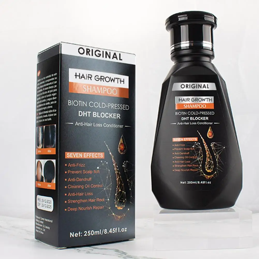 250ML Biotin Shampoo For Hair Growth And Thinning Hair – Ginger Shampoo Thickening Formula For Hair Loss Treatment For Women Men thumbnail 6