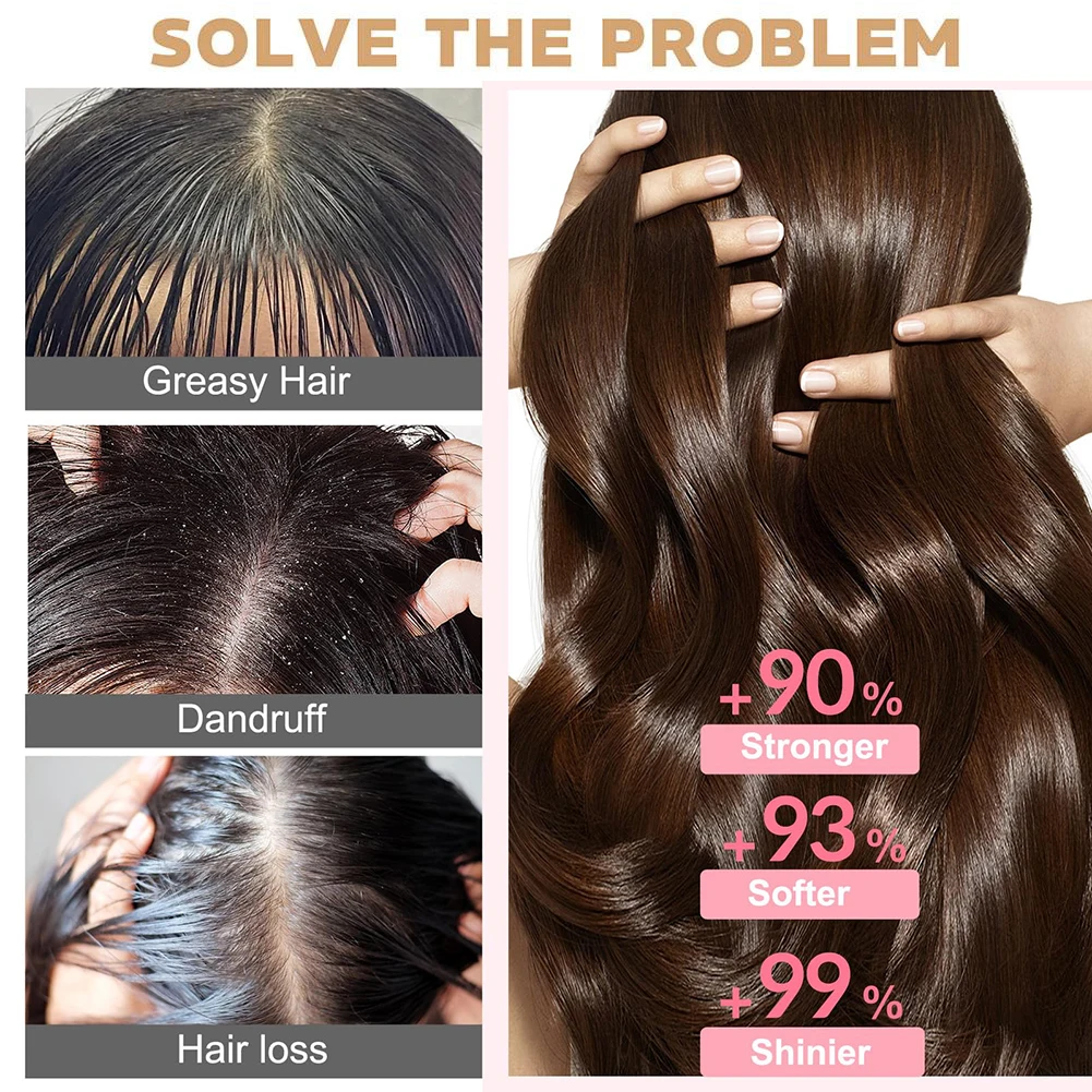 250ML Biotin Shampoo For Hair Growth And Thinning Hair – Ginger Shampoo Thickening Formula For Hair Loss Treatment For Women Men thumbnail 4