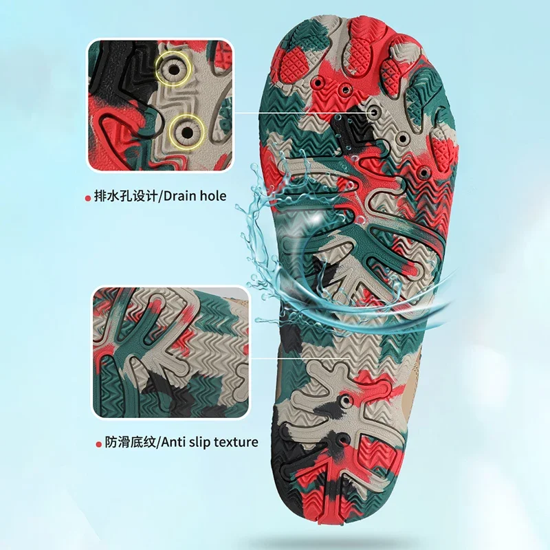 Quick Dry Barefoot Aqua Shoes Swim Shoes Unisex Mens Womens Barefoot Athletic Water Shoes Beach Shoes Sports Shoes Outdoor Shoes thumbnail 6