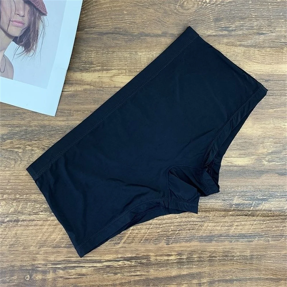 Ultra Thin Nylon Boxers Man Ice Silk Shorts Low Waist Underwear Breathable Plus Size Male Trunks M-XXL thumbnail 3