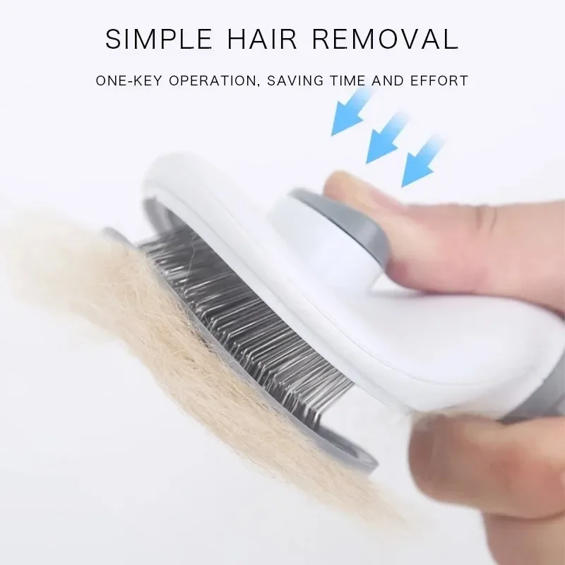 Pet Dog Brush Dog Hair Remover Dogs and Cats Pets Dogs Accessories Beauty Tools Cat Comb For Grooming Removes Hairs Supplies thumbnail 2